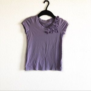 Place lavender girls floral top